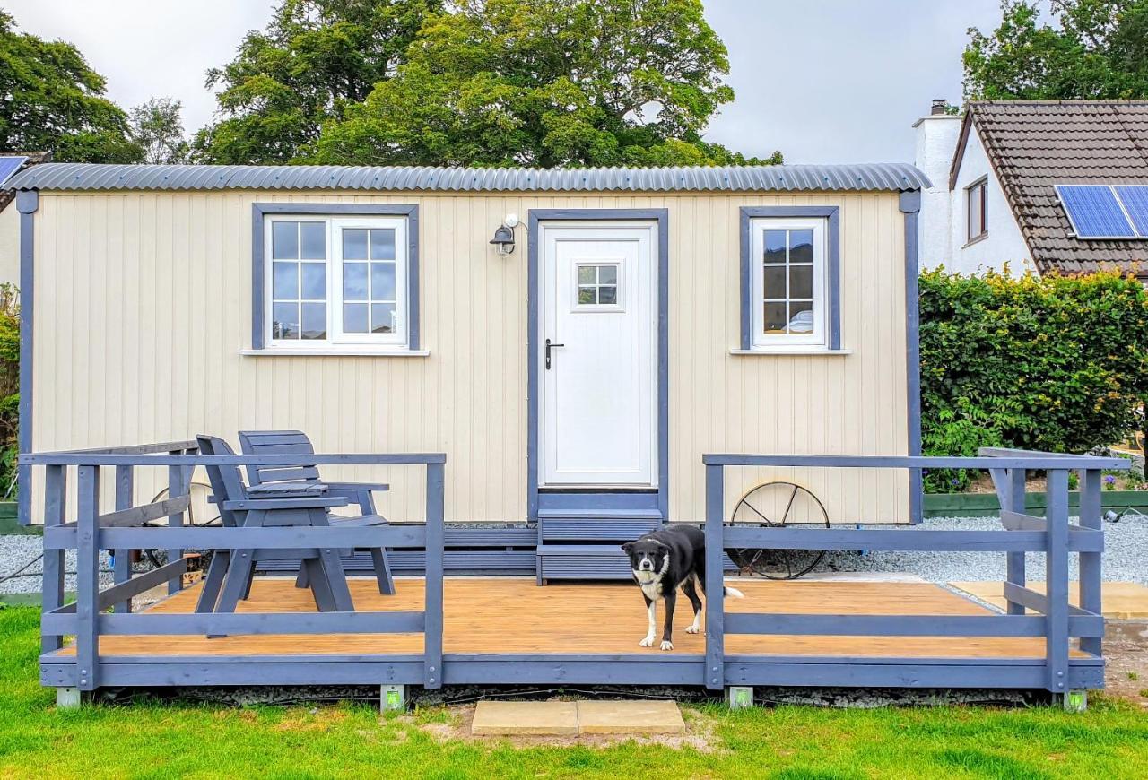 Small Cozy Shepherd Hut 20 By 7 Feet With Boxed In High Double Bed 밸마카라 외부 사진